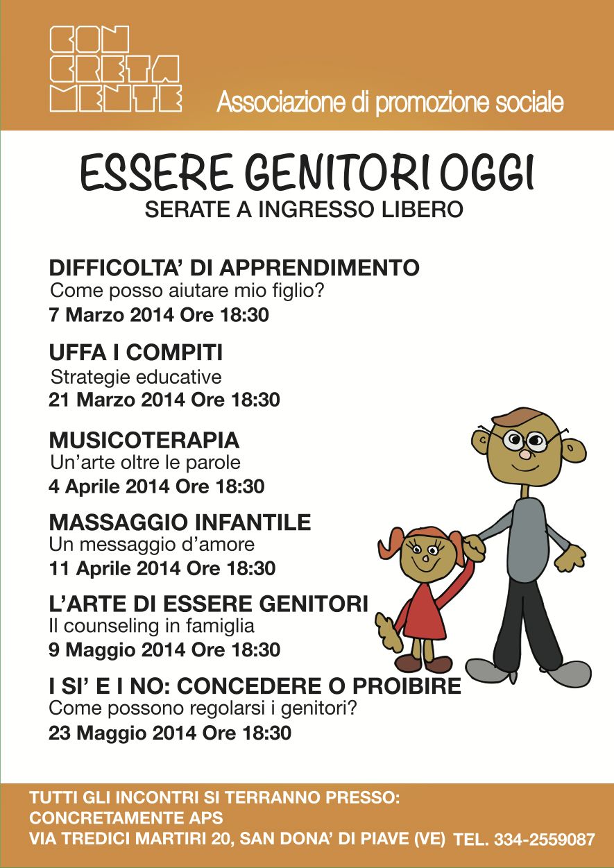 Essere genitori oggi incontri gratuiti